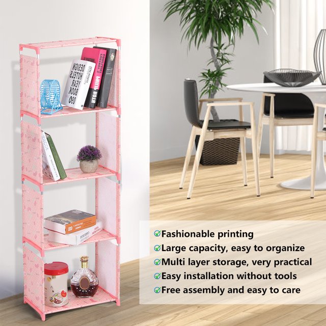Bibliothèque Multi-Couches pour Maison Chambre Salon Bureau