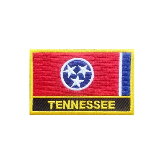 Uijokdef 1 PCS Tennessee Flag US State Flag  Patch