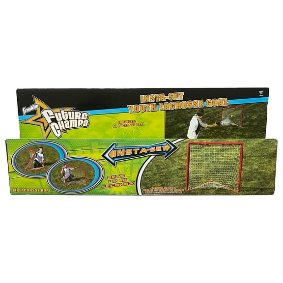 Franklin Sports Future Champs Insta-Set Youth Lacrosse Goal Net