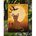 thumbnail image 3 of Carolines Treasures BB4436GF Halloween Abyssinian Cat Flag Garden Size, 3 of 3