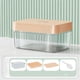 thumbnail image 1 of Compartimento Multifuncional para Hielo, Bandeja para Cubitos de Hielo con Tapa, Capacidad para 35 Cubitos de Hielo, Gran Capacidad, Fácil de Prensar, Apto para Congeladores., 1 of 7