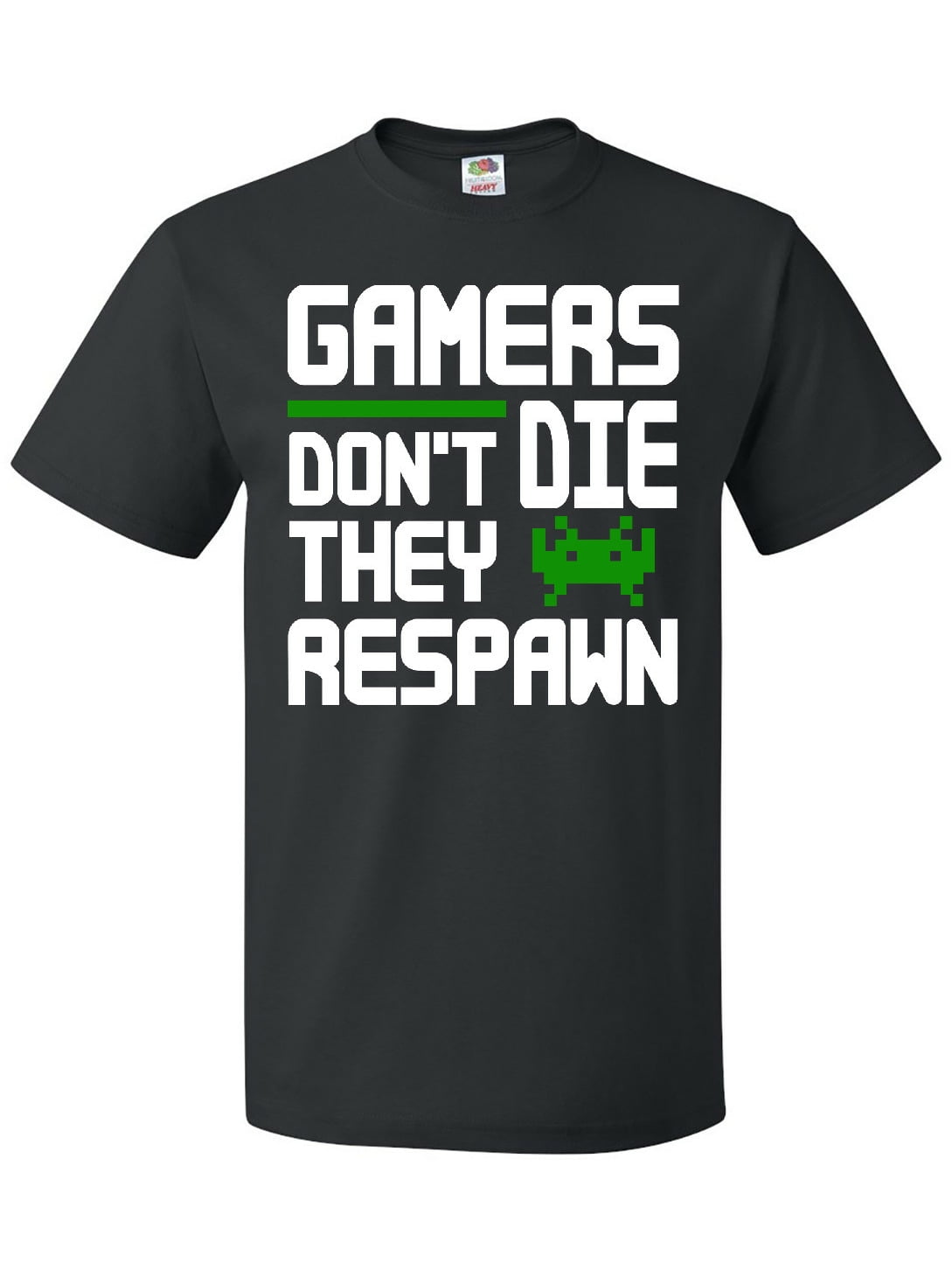 gamers dont die they respawn shirt