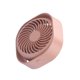 thumbnail image 3 of Ventilador de refrigeración de escritorio Tablero de mesa con alimentación por USB de bajo ruido 3 engranajes Mini ventilador eléctrico para el hotel de oficina en casa, rosa Scienceny HA5879-05B, 3 of 6