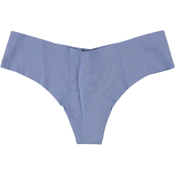 American Eagle Womens Solid Thong Panties, Blue, X-Small