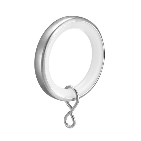 Curtain Rings With Hooks Aluminum Alloy For Curtain Rods Rose