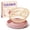 Pink, variant on lalalark 3-in-1 Baby Suction Plate for for Toddlers 6-36 Months,Safe Grip Dishes for Toddlers Self Feeding Training