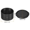 thumbnail image 2 of Uxcell 49mm Lens Hood, Long Focus Frosted Surface Hood with Cap and Cleaning Cloth for Camera Lens, Black, 2 of 6