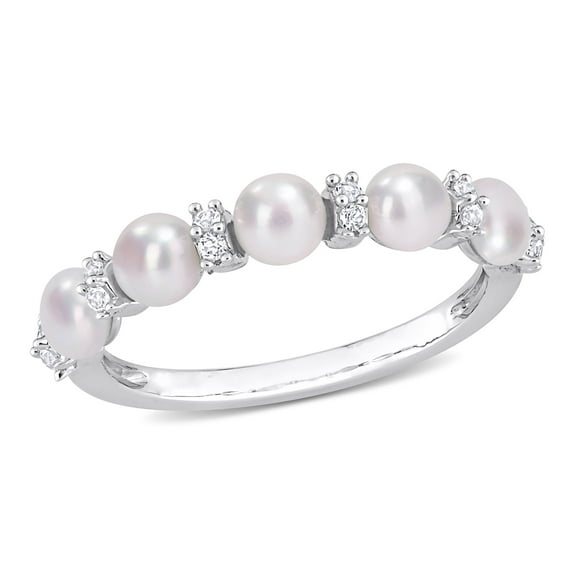 Everly Women's Cultured Pearl Sterling Silver Ring