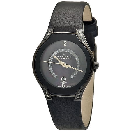 Skagen Women's Black Label Swiss Watch 886SBLB