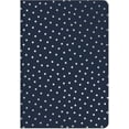 thumbnail image 1 of Markings by C.R. Gibson Medium Leather Flexi Journal, Navy with dots, 1 of 1