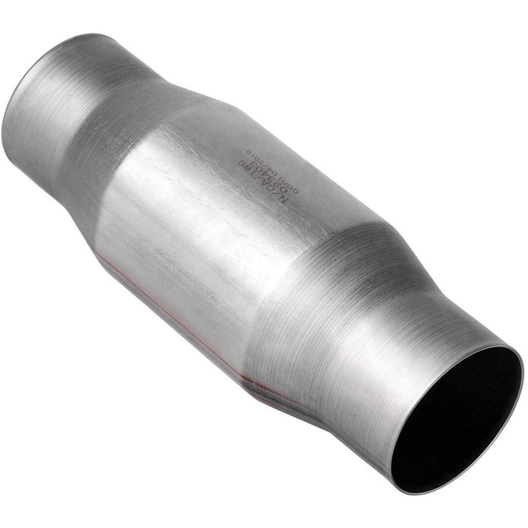 NEW 2.5/" Inside Diameter Universal Stainless Cat Catalytic Converter Up to 5.9L