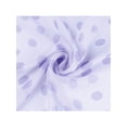 thumbnail image 4 of INSPIRAR CHIC Mujeres 1950s Retro Lunares Chiffon Bufanda, Ligera Suave Sheer Largo Cabeza Envolver Chal Bufandas para Todas las Temporadas 63.0"x19.7" Violeta, 4 of 6