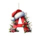 thumbnail image 1 of Árbol de Navidad Decoraciones Carta Colgante Decoración Árbol de Navidad Acrílico Plano Decoración de Fiesta Regalo Colgante Ornamentos Del Árbol de Navidad, 1 of 4