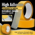 thumbnail image 2 of Guidelinel High Adhesive Strength Mesh Double-Sided Duct Tape, Guideline Super Sticky Resistant Clear Tape, Double Sided Duct Tape Guidelinel, Guideline Tape, 2 of 7