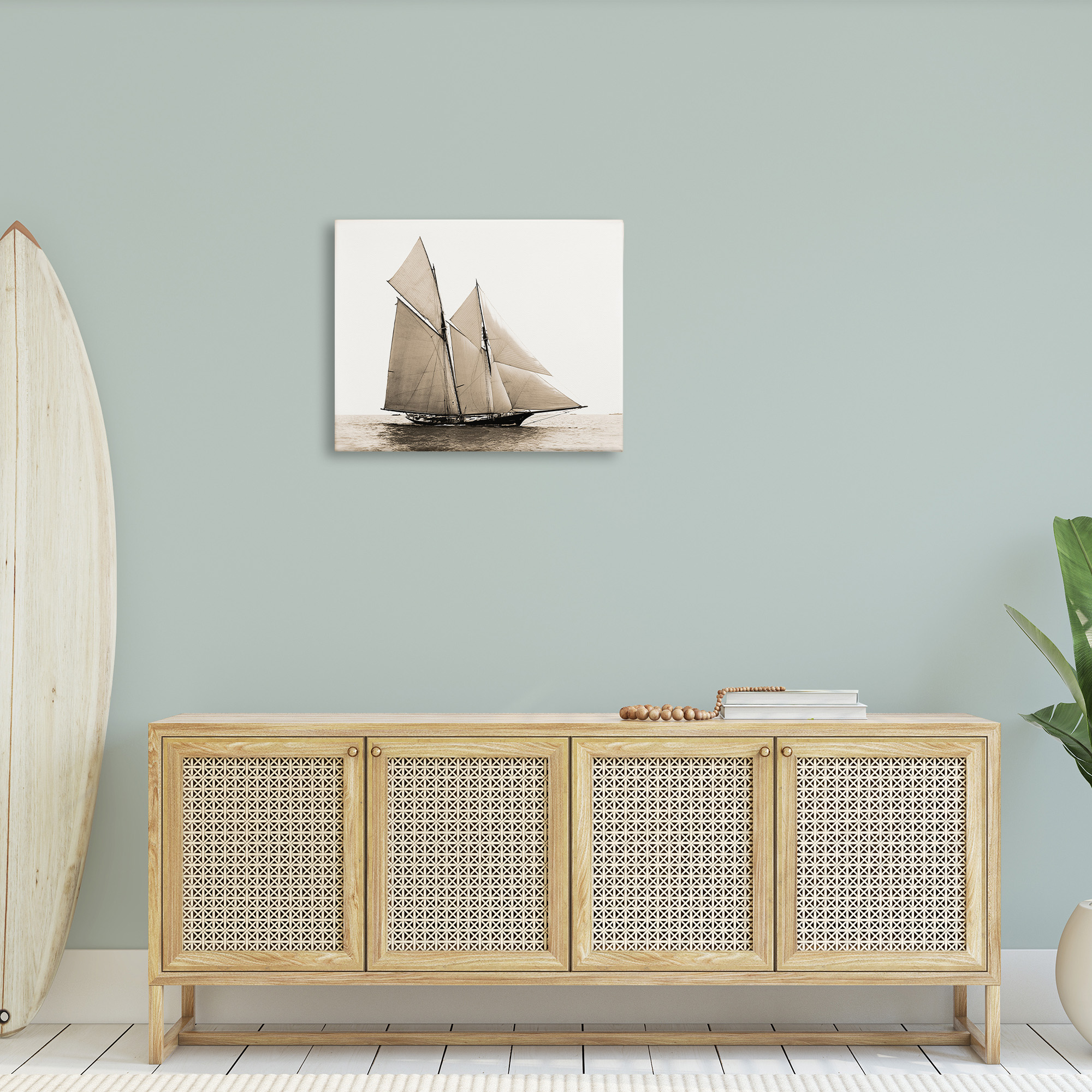 Stupell Industries Vintage Maritime Ship Transportation Photography Gallery Wrapped Canvas Art Print Wall Art, 30 x 24