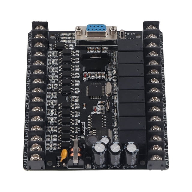 Módulo de control, tablero de control industrial PLC Tablero de programación de módulo retardado elaborado con cuidado