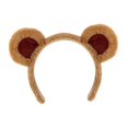 thumbnail image 3 of Diadema con orejas de oso, bonita diadema elástica para regalos de fiesta, accesorio de cosplay y disfraz., 3 of 7