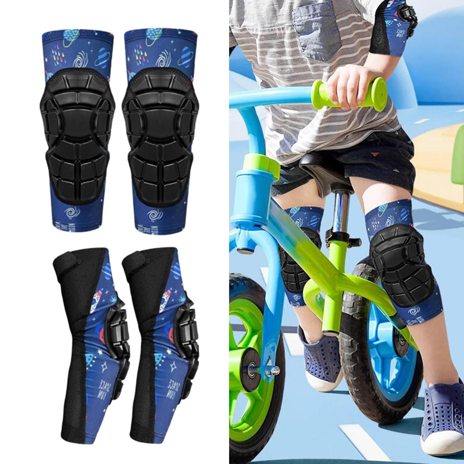 MAGIDEAL Kids Knee Pad Elbow Pads Knee Brace Guards for Children Girls Boys Snowboard S