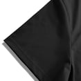 thumbnail image 5 of BXINGOHAI 2 Pieces Outfits Summer Tracksuit Short Sleeve T-Shirts and Shorts Casual Athletic Sets for Men Black,XL, 5 of 6