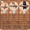 thumbnail image 6 of Bearwood Essentials Farmhouse 2 Bowl Elevated Regular Wood Dog Feeder, 6 of 7