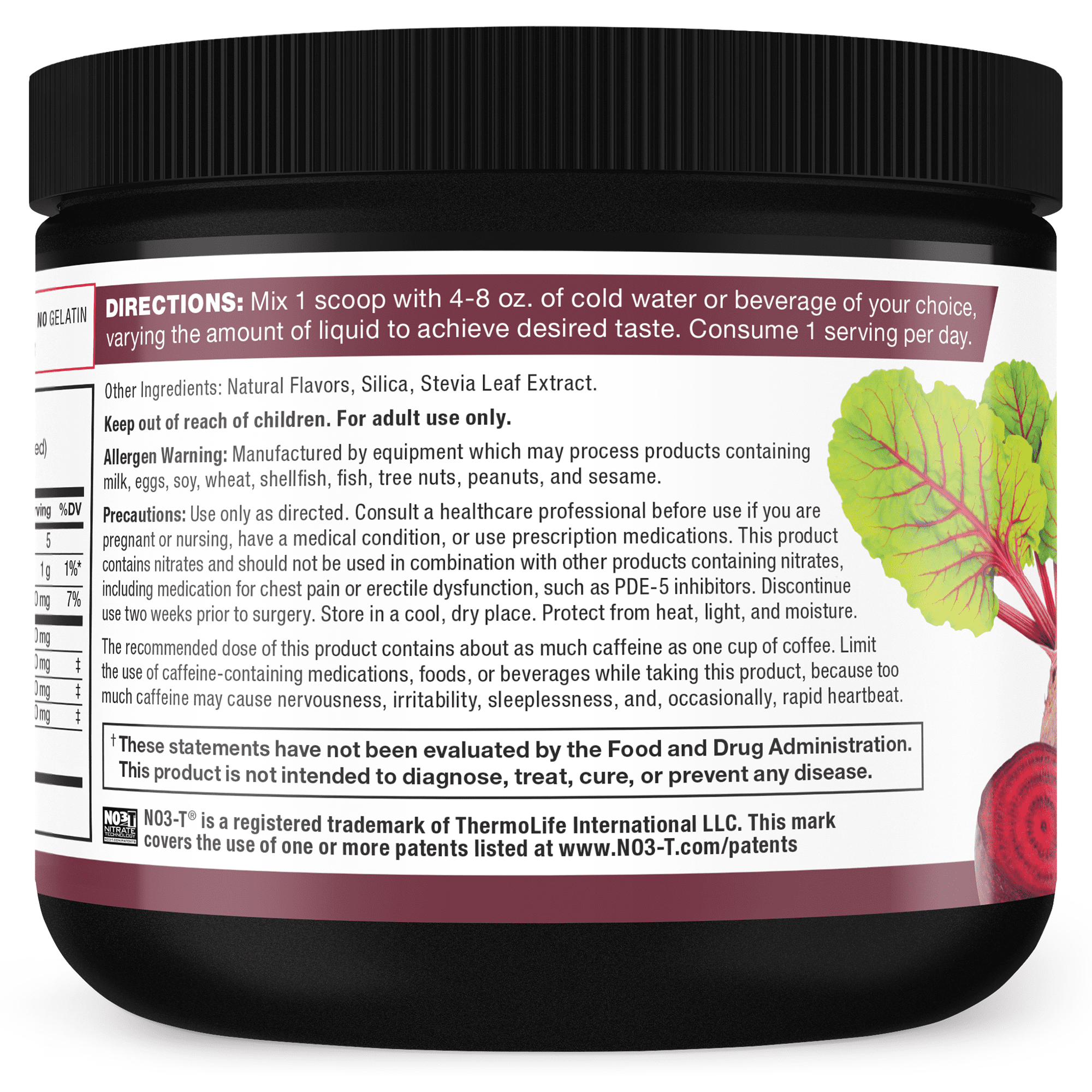 Buy Force Factor Total Beets, Beetroot Powder Supplement with Betaine