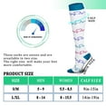 thumbnail image 4 of 6 Pairs Medical Sport Compression Socks - 15-20mmhg Graduated Knee-High Support for Men & Women, Ideal for Soccer, Running, and Nurses, 4 of 7