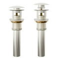 thumbnail image 4 of Novatto NP-U233921BN Rectangular White Undermount Sink with Brushed Nickel Overflow Drain, 4 of 8