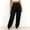 Black, variant on Women's High-Waist Cargo Jogger Pants, Simple Button Waist and Large Multi-Pockets for Trendy Urban Streetwear Fashion Gray S