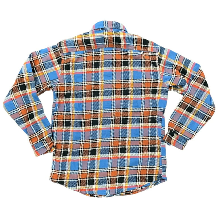 Land's End Men's Traditional Fit Long Sleeve Flannel Button Up
