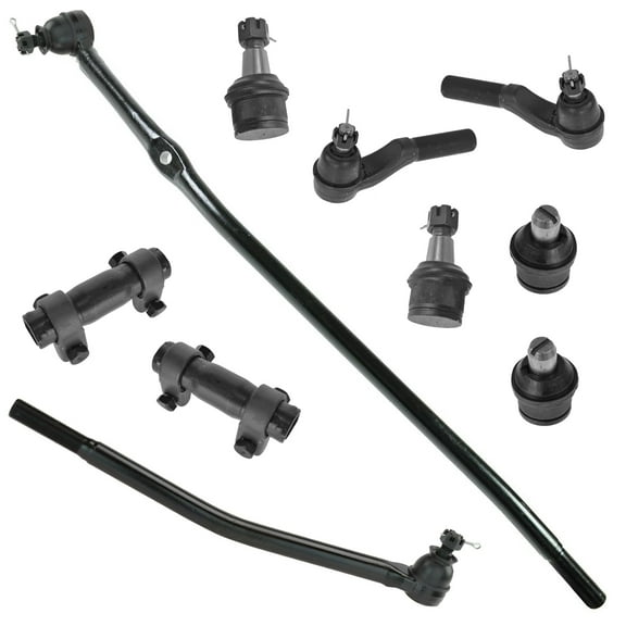 TRQ Upper Lower Ball Joint Inner Outer Tie Rod Adjusting Sleeve for E250 E350 PSA85105