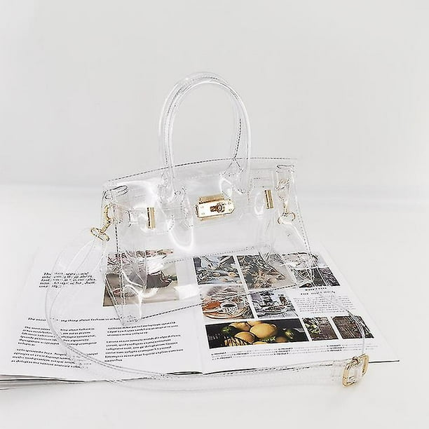 Clear pvc best sale purse