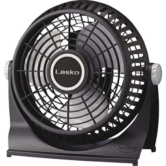 Lasko Breeze Machine Pivoting Floor/Table, 2-Speed, Black (507) Household Fans