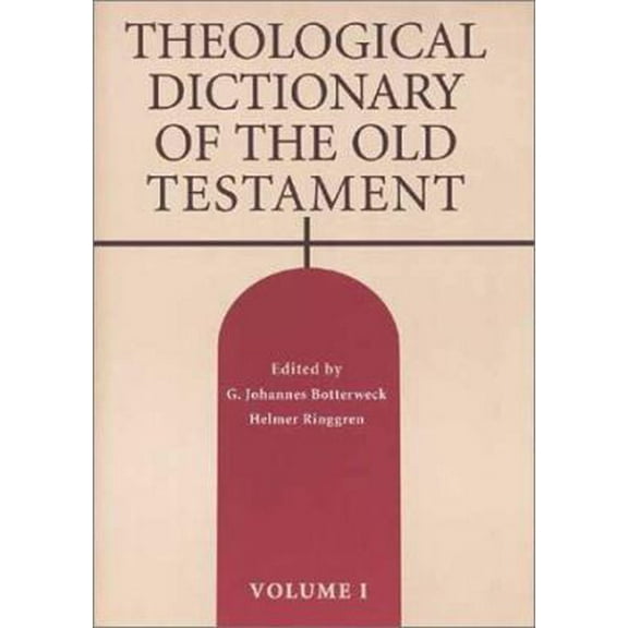 Pre-Owned Theological Dictionary of the Old Testament, Vol. 1 (Hardcover) 0802823254 9780802823250