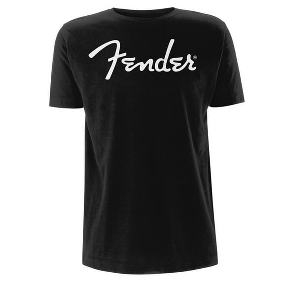Fender T-Shirt à Logo Adulte Classique