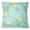 Aqua Blue, variant on S4Sassy Aqua Blue Decorative Cushion Cover Leaf & Bird Printed Square Pillow Case - Choose Size
