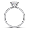 thumbnail image 3 of Brig Jewel Wedding Engagement Ring for Women - 1.5 Ct Round Cut Moissanite - 14K White Gold Plated Ring - Perfect Proposal Ring for Her - Gift for Engagement, or Birthday Celebration, 3 of 3