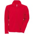 thumbnail image 1 of Kariban - Forro polar anti-bolas con cremallera completa Modelo Falco hombre caballero (Rojo), 1 of 1