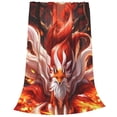 thumbnail image 2 of Vsdgher Red Leaf Flame Fox Ultra-Soft Micro flannel Blanket Throw Blankets for Couch Sofa, Bed (4 sizes)-50"x40", 2 of 7