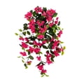 thumbnail image 6 of Nearly Natural 28in. UV Resistant Artificial Bougainvillea Hanging Plant (Indoor/Outdoor) - Set of 2, 6 of 8
