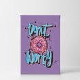 Smikle Design Smile Art Design Donut Worry Quote Graffiti Lettering Donut ...
