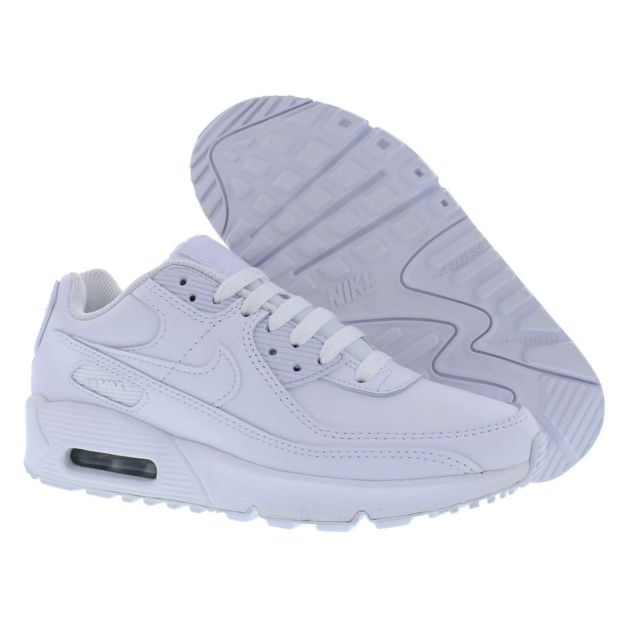 Nike Air Max 90 Leather (GS) Youth Shoes, CD6864-100