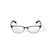 Vogue Women's Square VO3940 Metal Eyeglasses with Case & Cleaning Cloth, Dark Grey/Pale Gold, 52mm