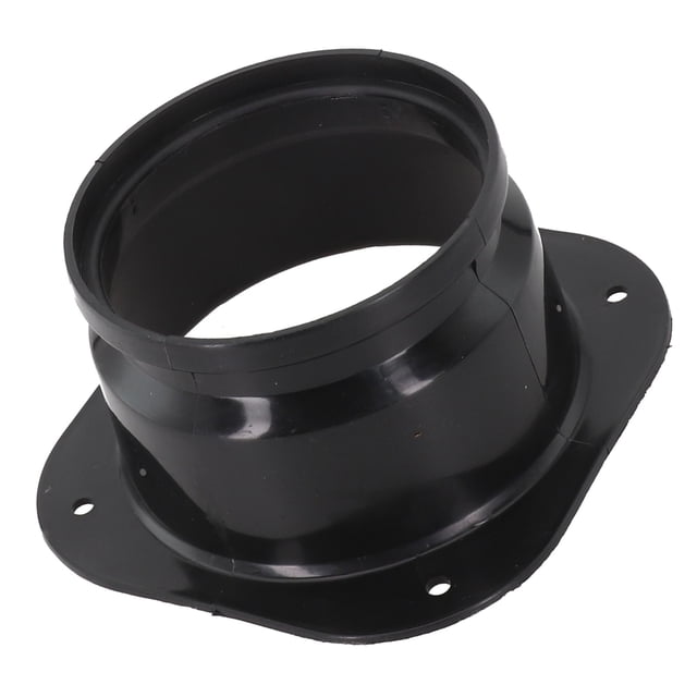 Adaptateur de Tuyau de Ventilation, Connecteur de Bride, Connexion de Tuyau d'Échappement, Interface de Bride Carrée à Ronde