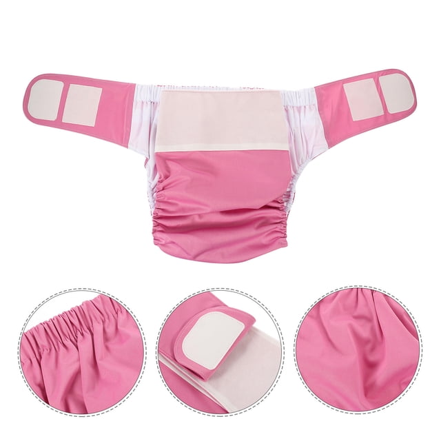 FONWILYO 1Pack Elderly Diaper for Hospital Anti-Leak and Incontinence Protection