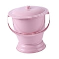 thumbnail image 3 of Bothyi Spittoon Urinal with Lid,Potty Urinal Bucket, Portable Bedpan ,Household Urinal Pink, 3 of 8