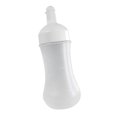 thumbnail image 1 of Bearachild Botella de de 350ML, dispensador de condimentos con boquilla de Clip, botella de plástico vacía de almacenamiento, cocina, ensalada Cocina y Comedor Blanco, 1 of 6