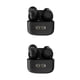 thumbnail image 1 of Bearachild Auricular Bluetooth compatible con tapa de silicona Control táctil Auricular Auricular Negro Negro 2piezas, 1 of 6