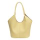 thumbnail image 2 of Bolso Cesta Likrtyny gran Capacidad cuero suave amarillo, 2 of 9