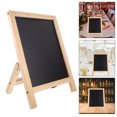 thumbnail image 4 of Chalkboard Sign Double Sided With Wood Base Chalkboard Signs Chalkboard Message Board Sign Chalk Board Sign Board Black Board Chalk Board, 4 of 8