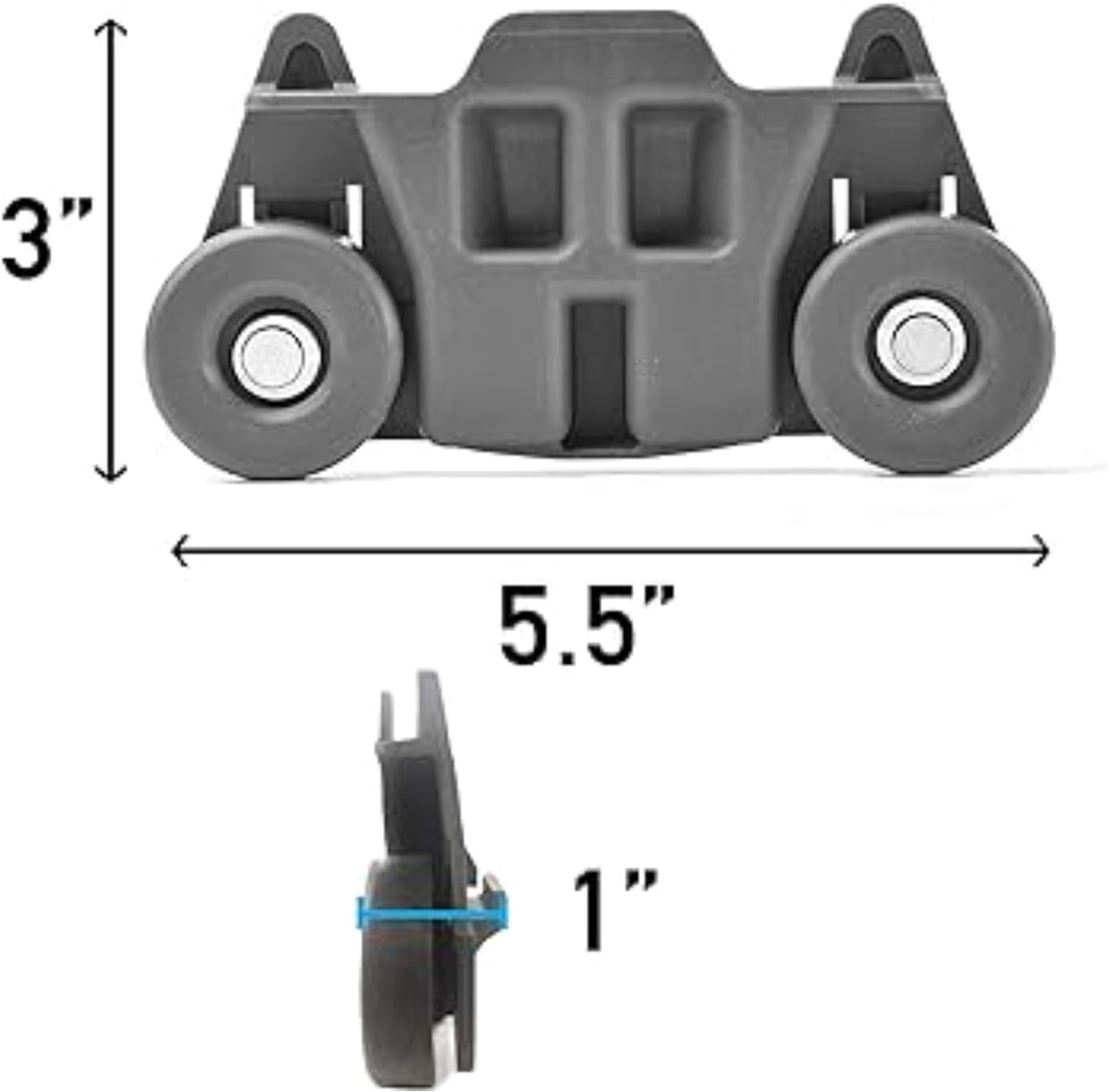 Scaroo W10195416V Dishwasher Wheel Dish Rack Roller for Maytag 10-Pack